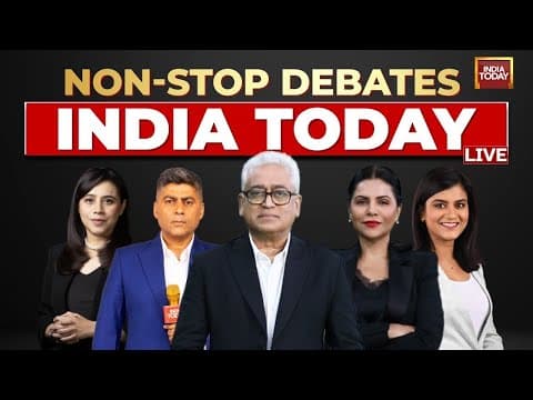 India Today TV Live: Tariffs War: Trump Warns India | US War News | Political News | US-Russia
